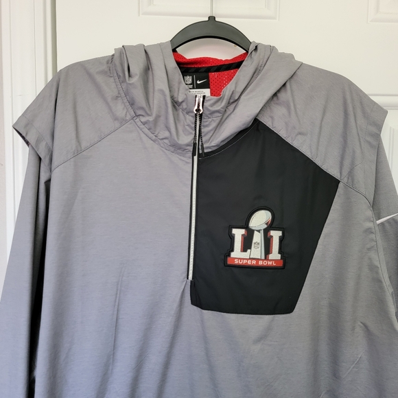 NFL Team Apparel Nike Super Bowl 51 LVI Falcons Patriots Media Day Jacket XXL - Picture 2 of 12